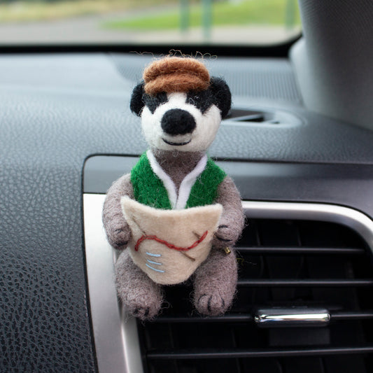 Map Badger Car Vent Clip