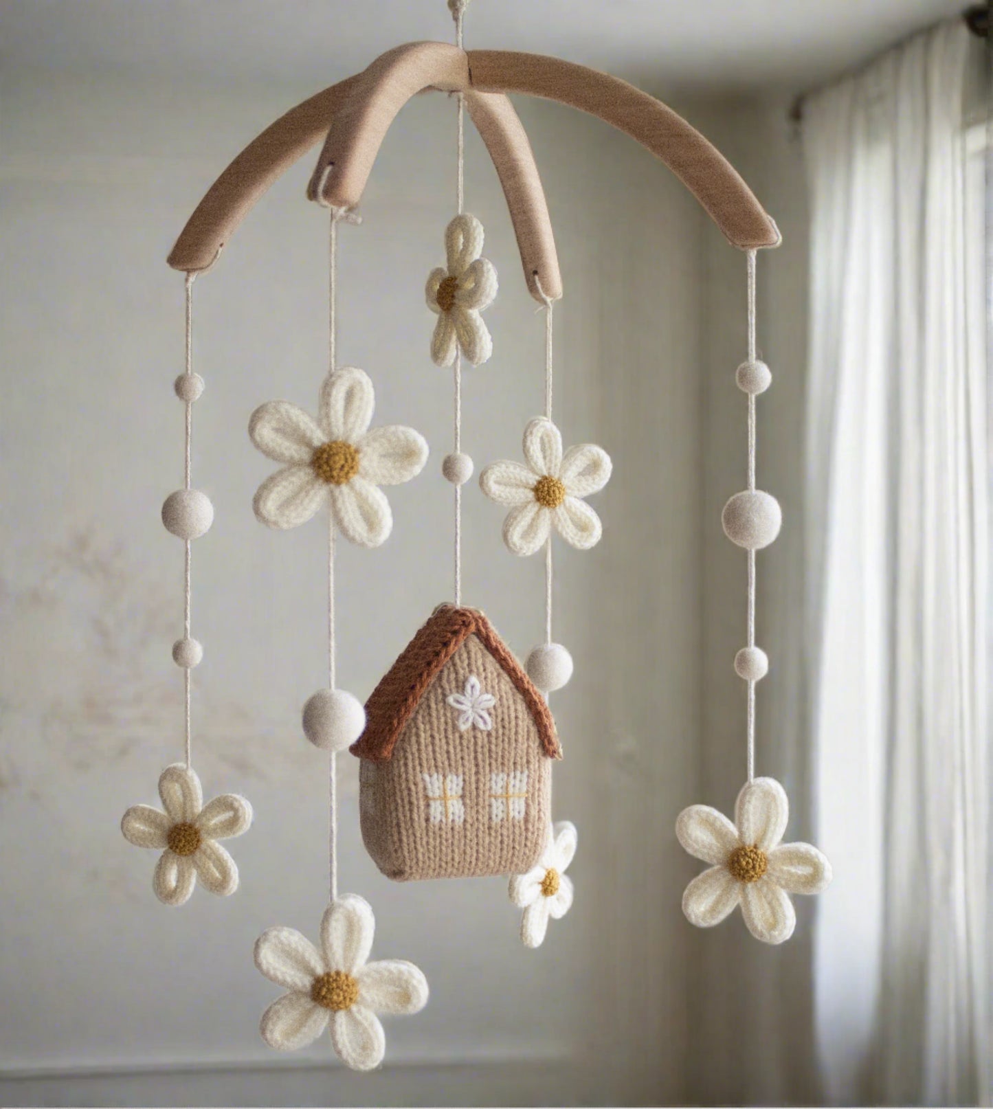 Daisy cottage nursery mobile