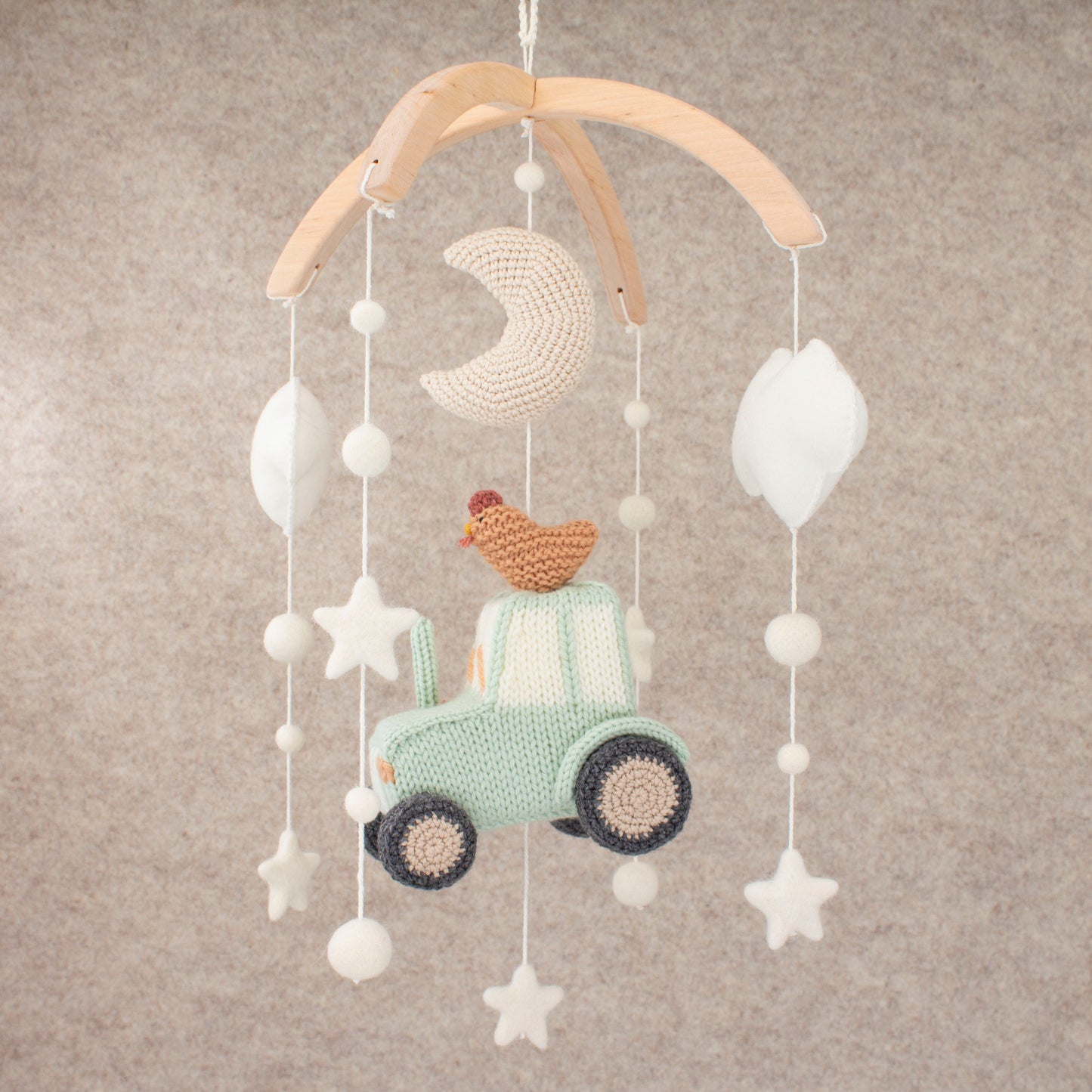 Dreamy Tractor Baby Mobile