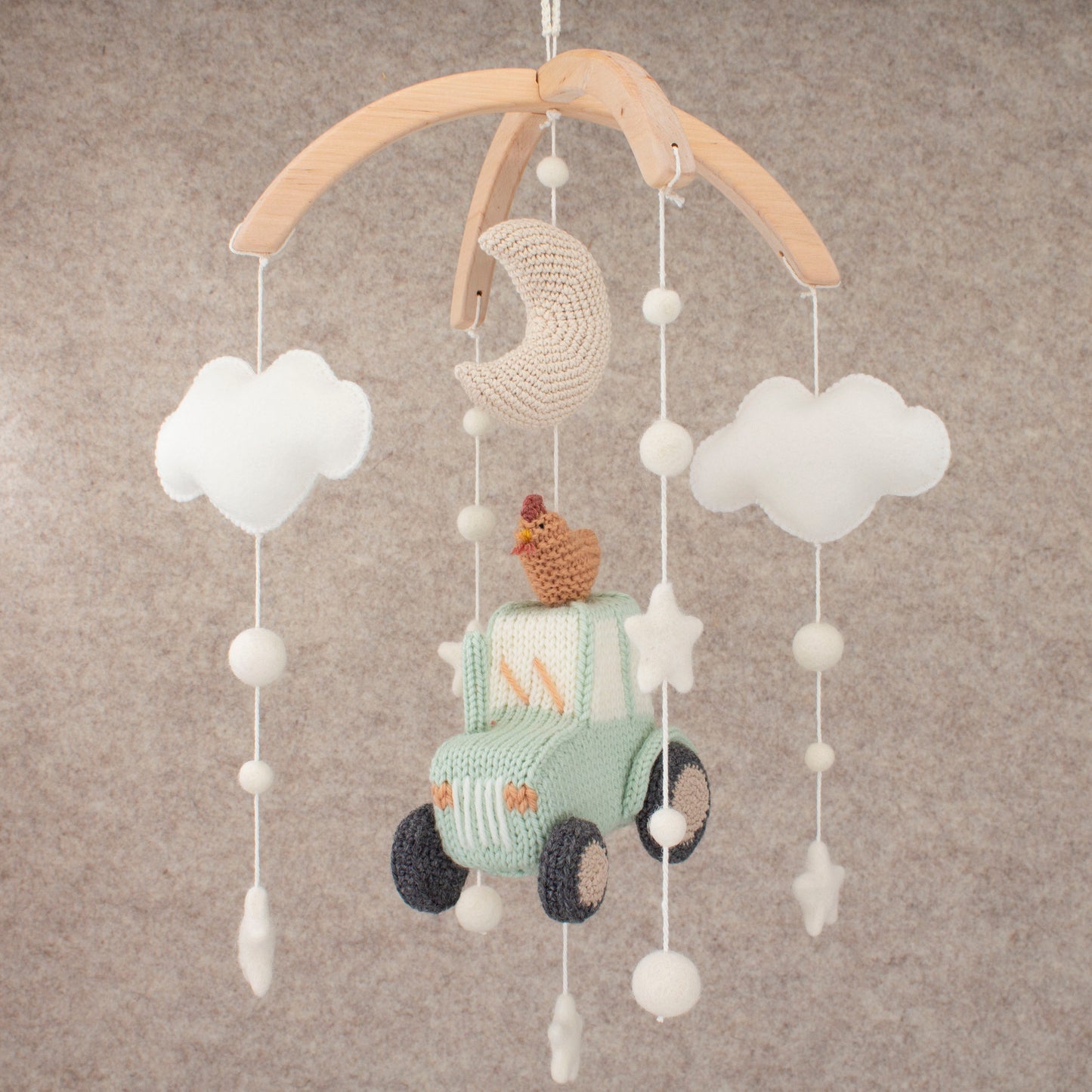 Dreamy Tractor Baby Mobile