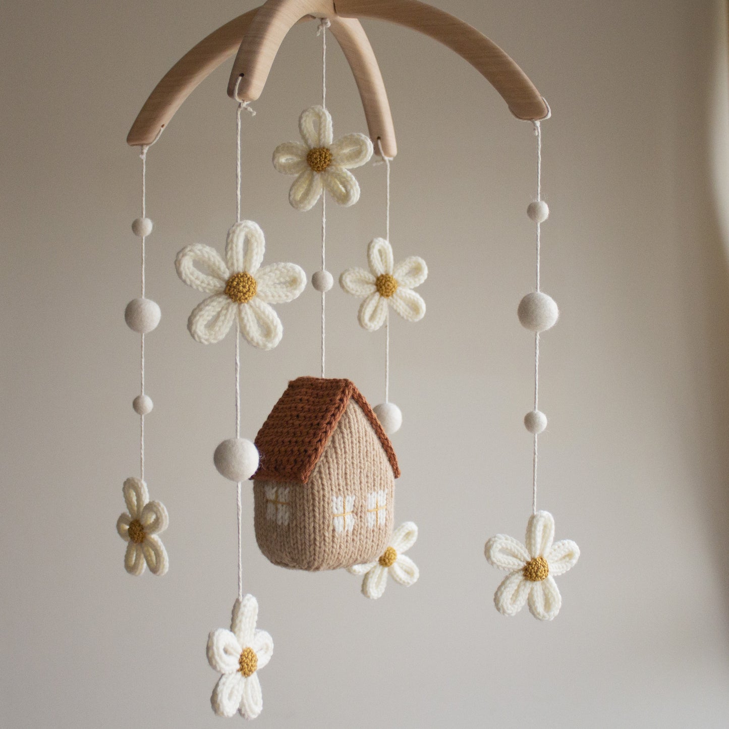 Daisy cottage nursery mobile