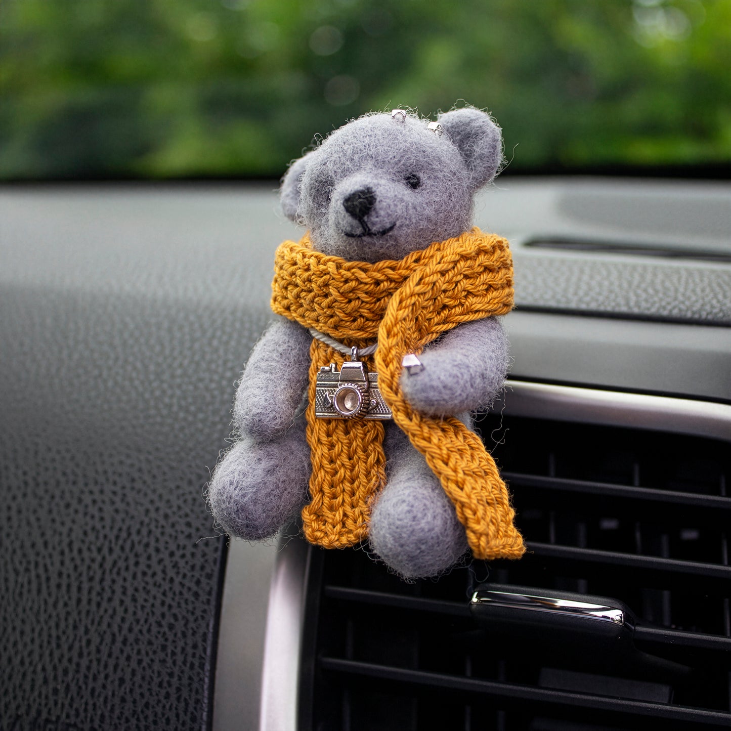Camera Bear Car Vent Clip