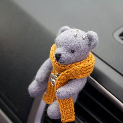 Camera Bear Car Vent Clip