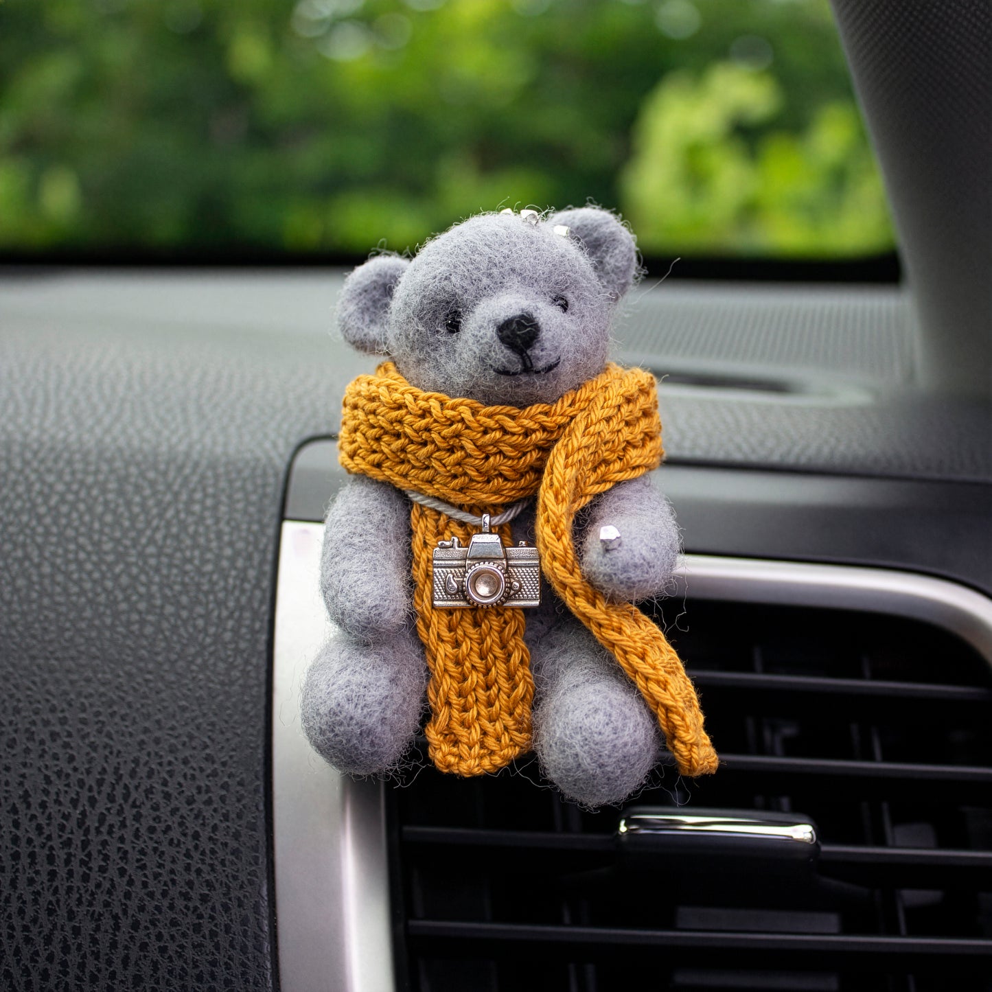 Camera Bear Car Vent Clip