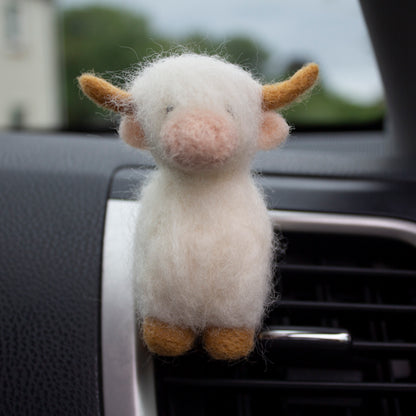 Highland cow Car Vent Clip
