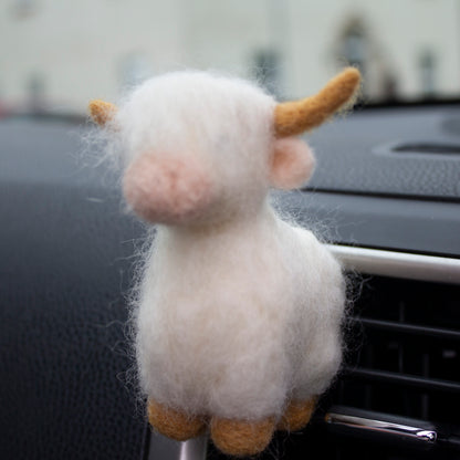 Highland cow Car Vent Clip