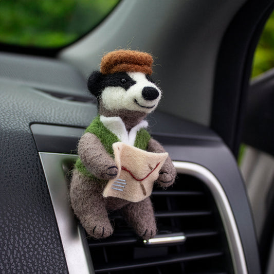 Map Badger Car Vent Clip