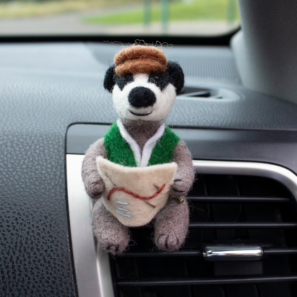 Map Badger Car Vent Clip