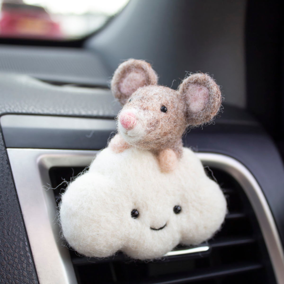 Mouse Cloud Car Vent Clip
