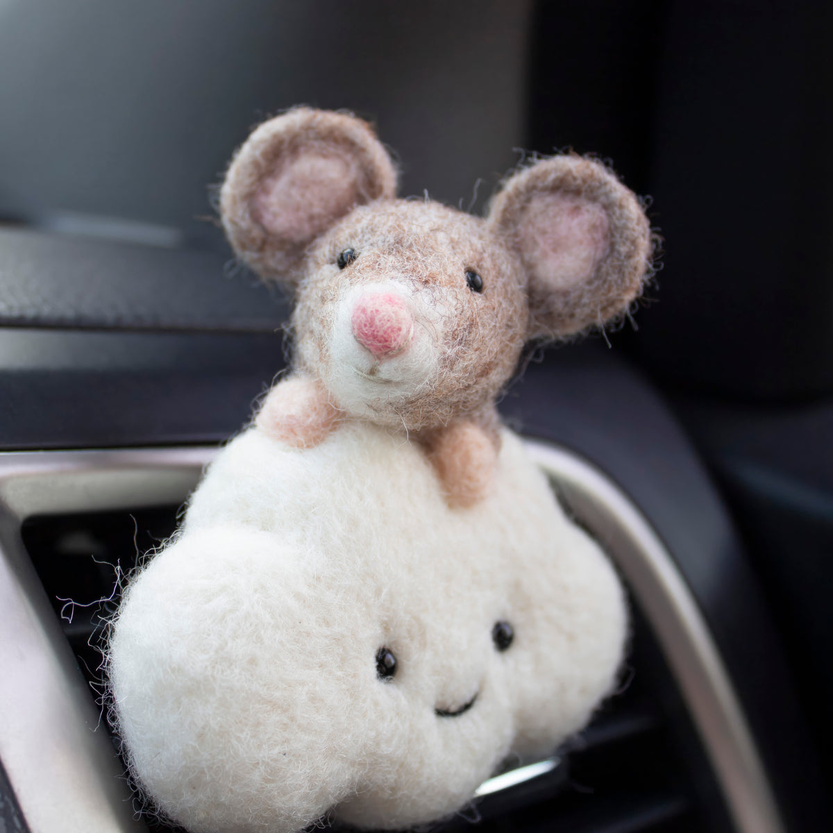 Mouse Cloud Car Vent Clip