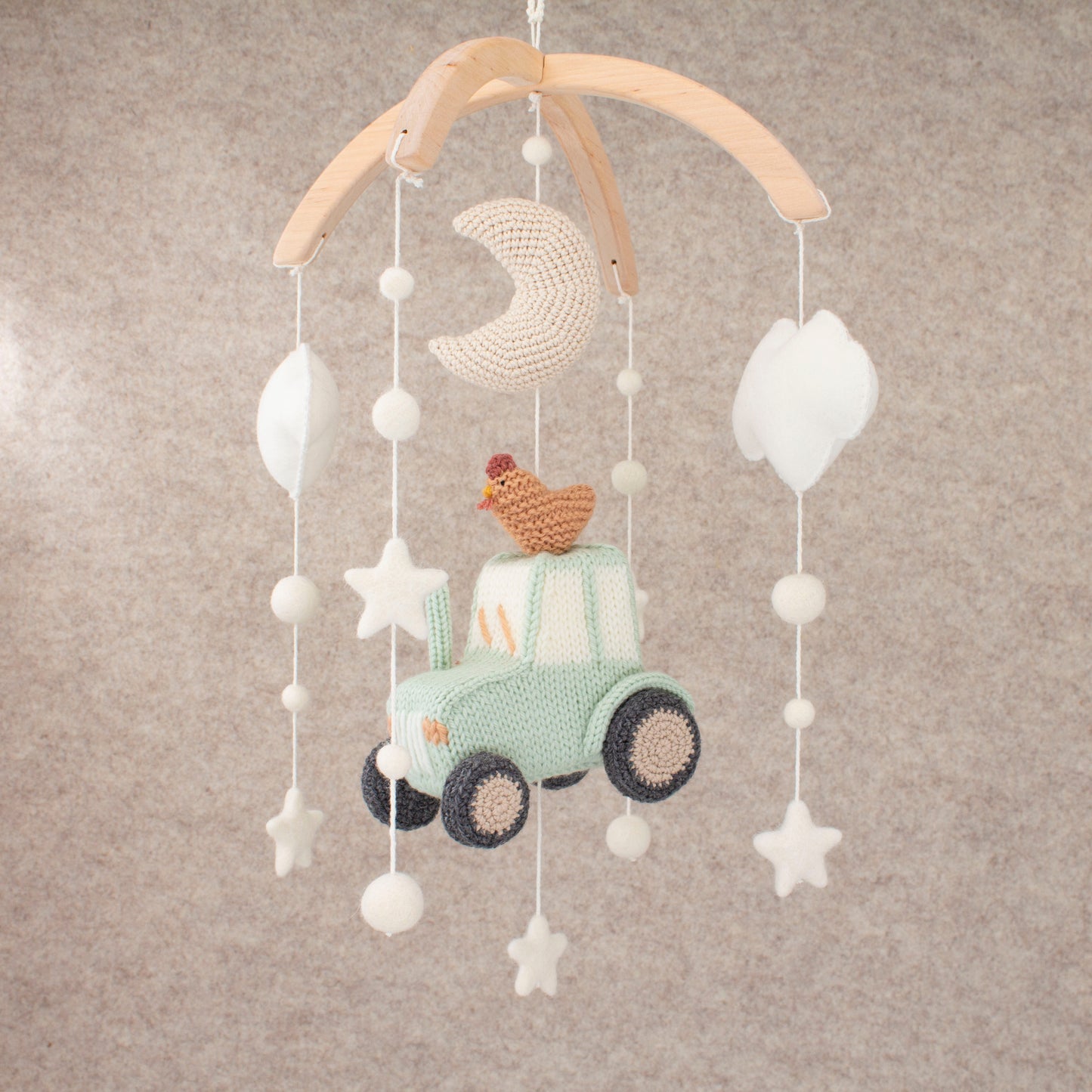 Dreamy Tractor Baby Mobile