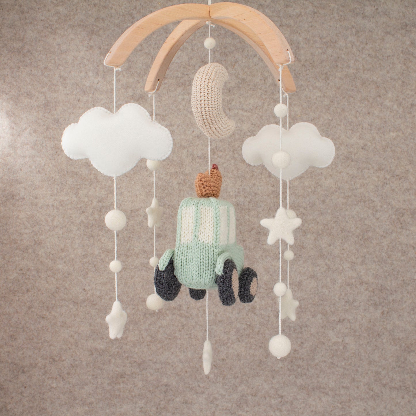 Dreamy Tractor Baby Mobile
