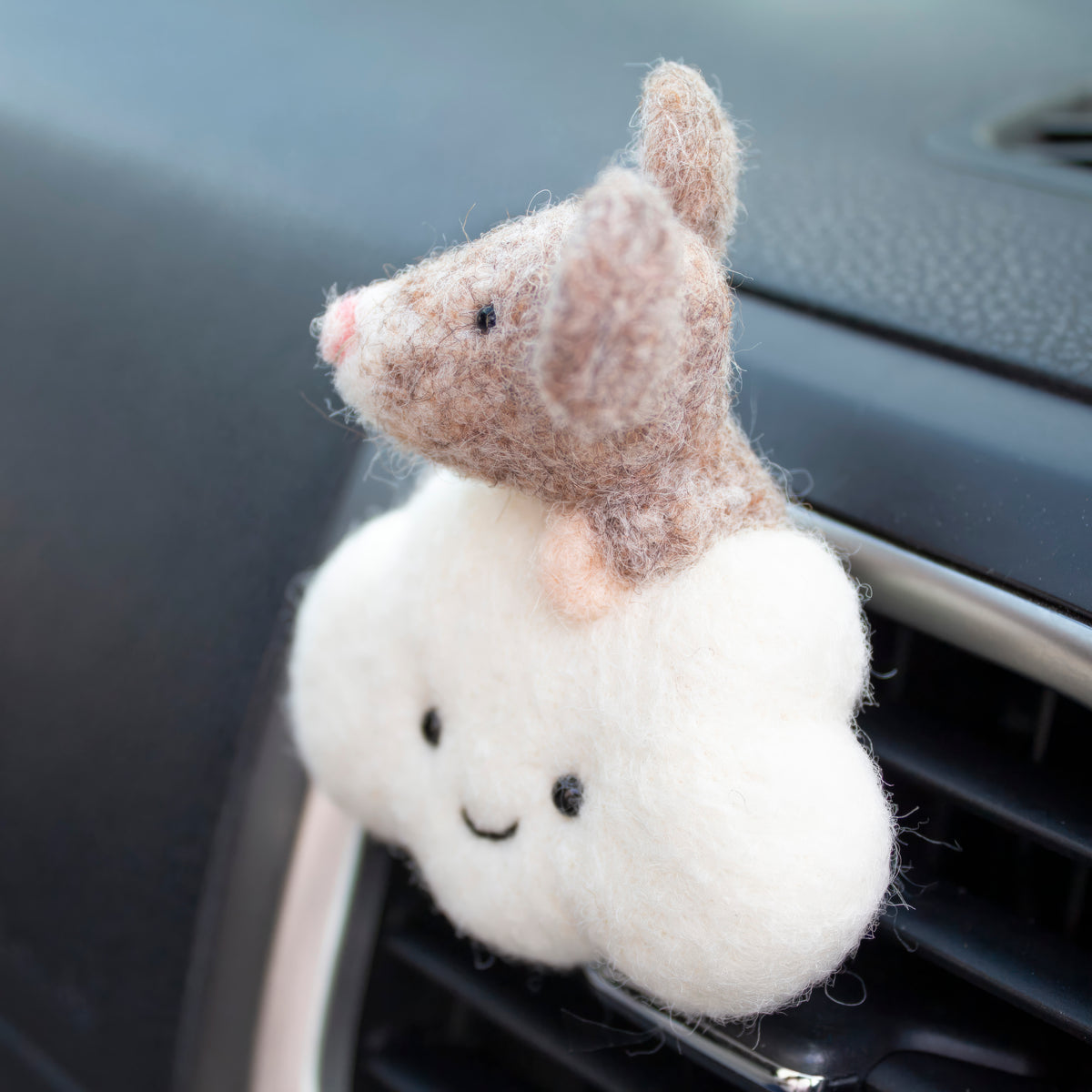 Mouse Cloud Car Vent Clip
