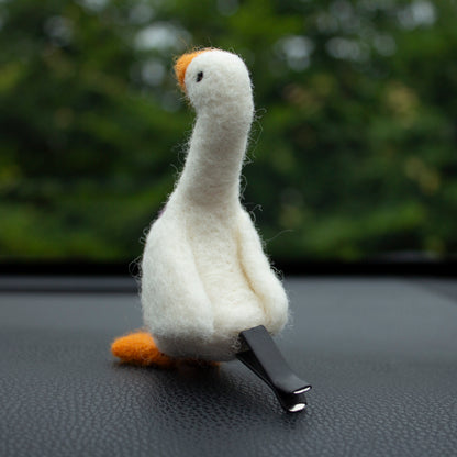 Heart Goose Car Vent Clip