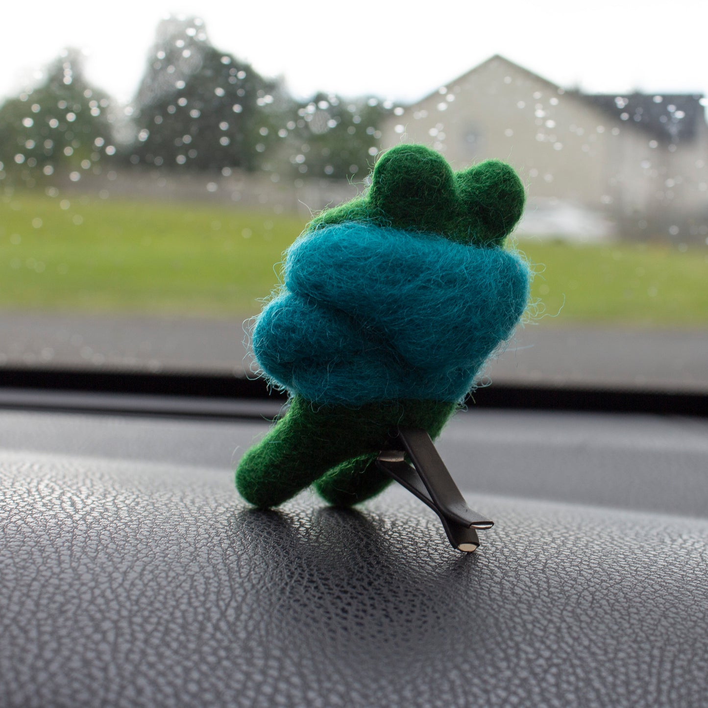 Hoodie Frog Car Vent Clip