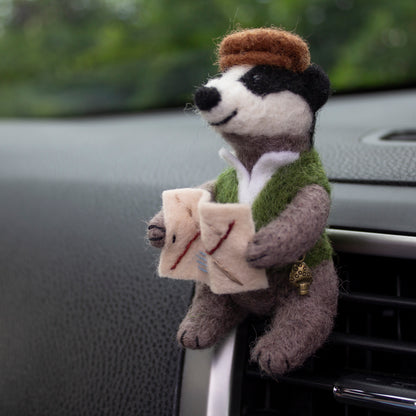 Map Badger Car Vent Clip