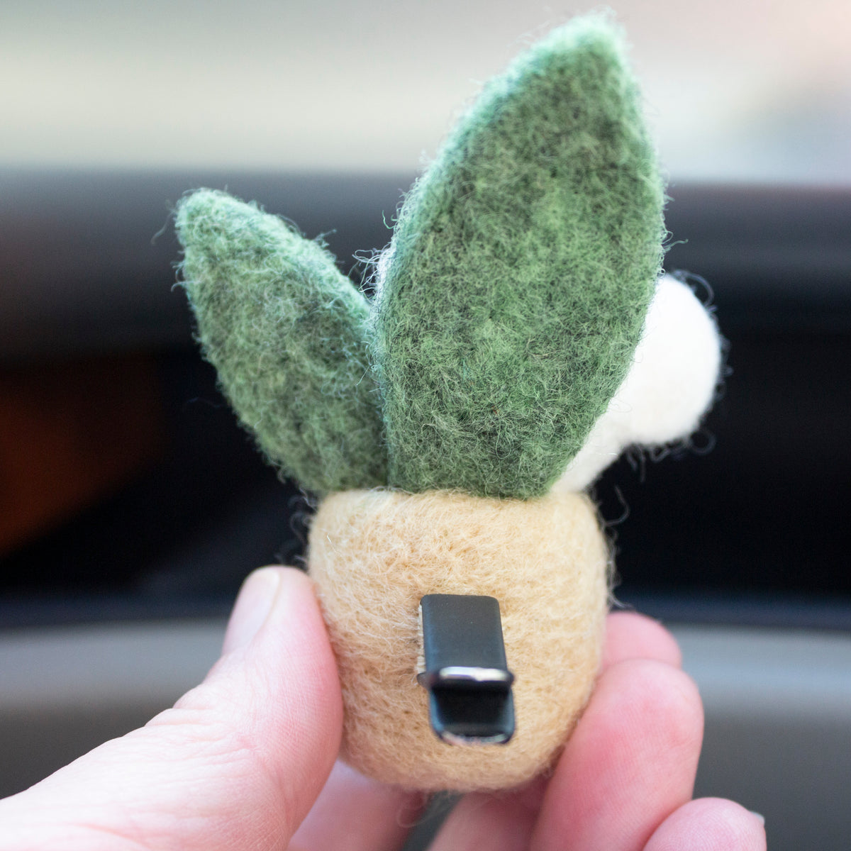 Plant Pot Mouse Car Vent Clip
