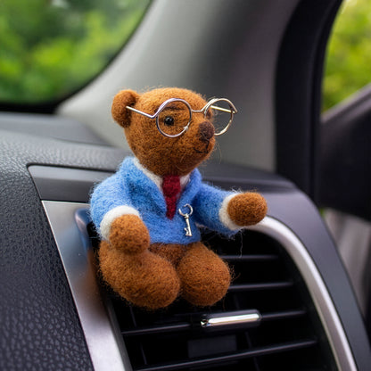 Backseat Driver Bear Car vent clip