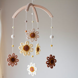 Sunflowers nursery mobile