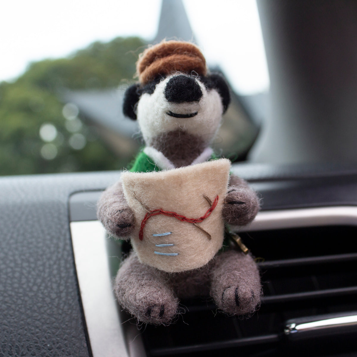 Map Badger Car Vent Clip