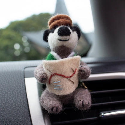 Map Badger Car Vent Clip