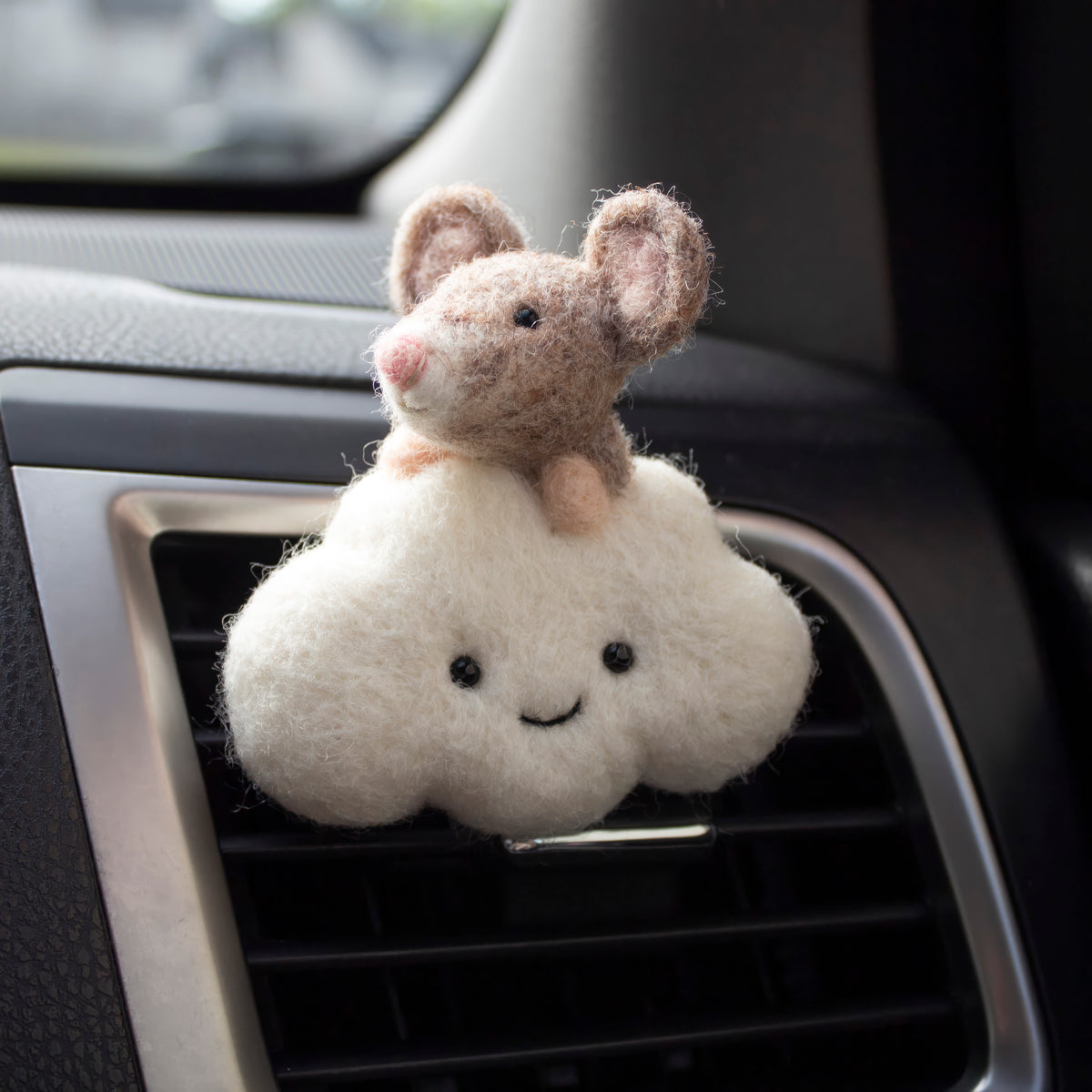Mouse Cloud Car Vent Clip