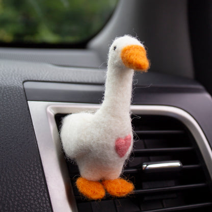 Heart Goose Car Vent Clip