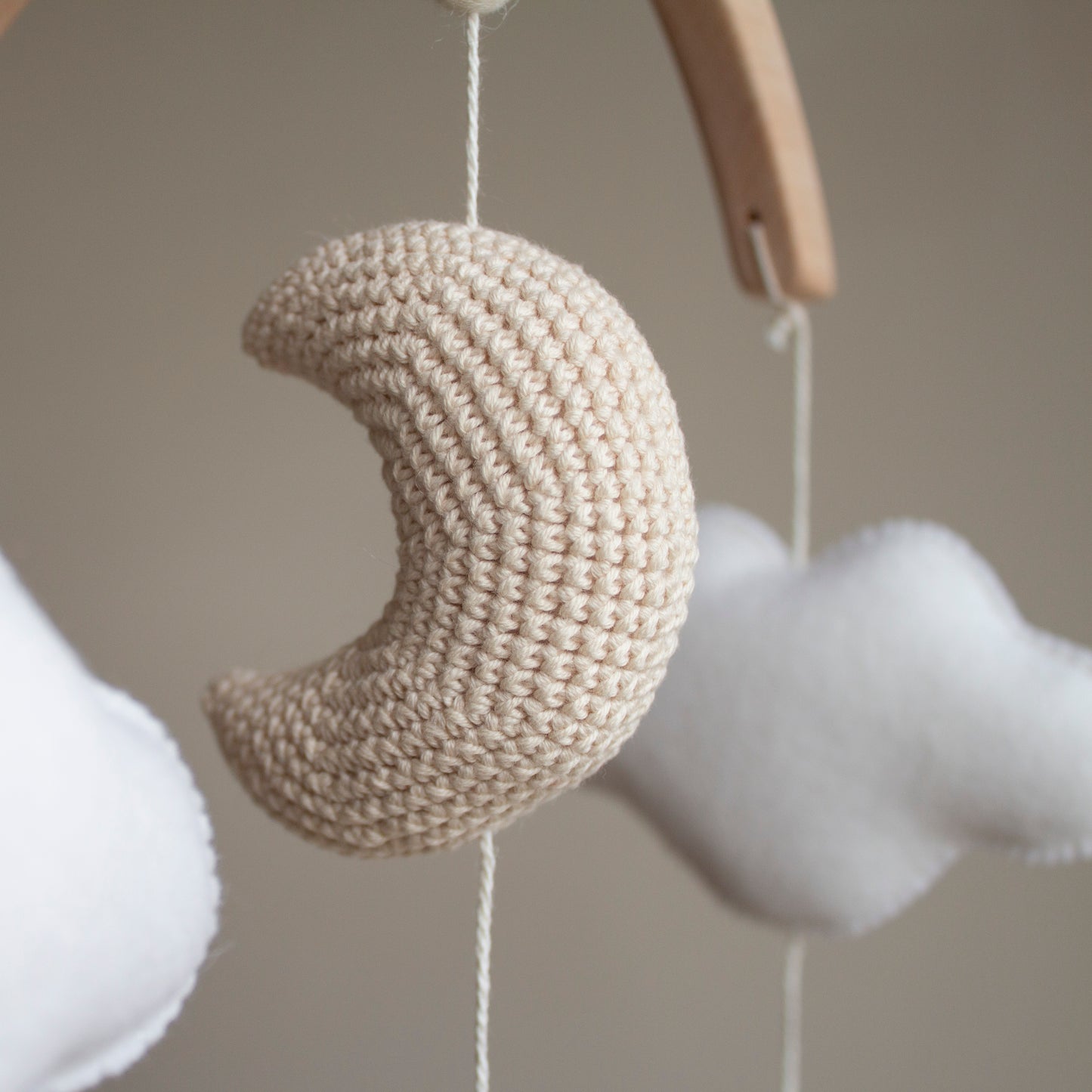 Light Brown Horses Baby Mobile – Neutral Pony & Celestial Nursery Decor (Copy)