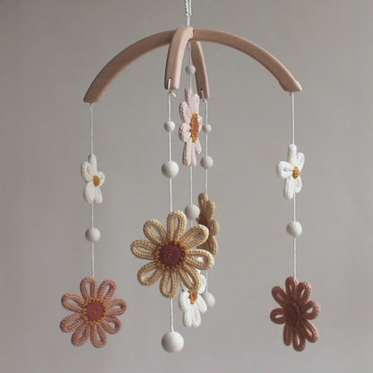 Sunflower Baby Mobile – Sunshine Floral Nursery Decor