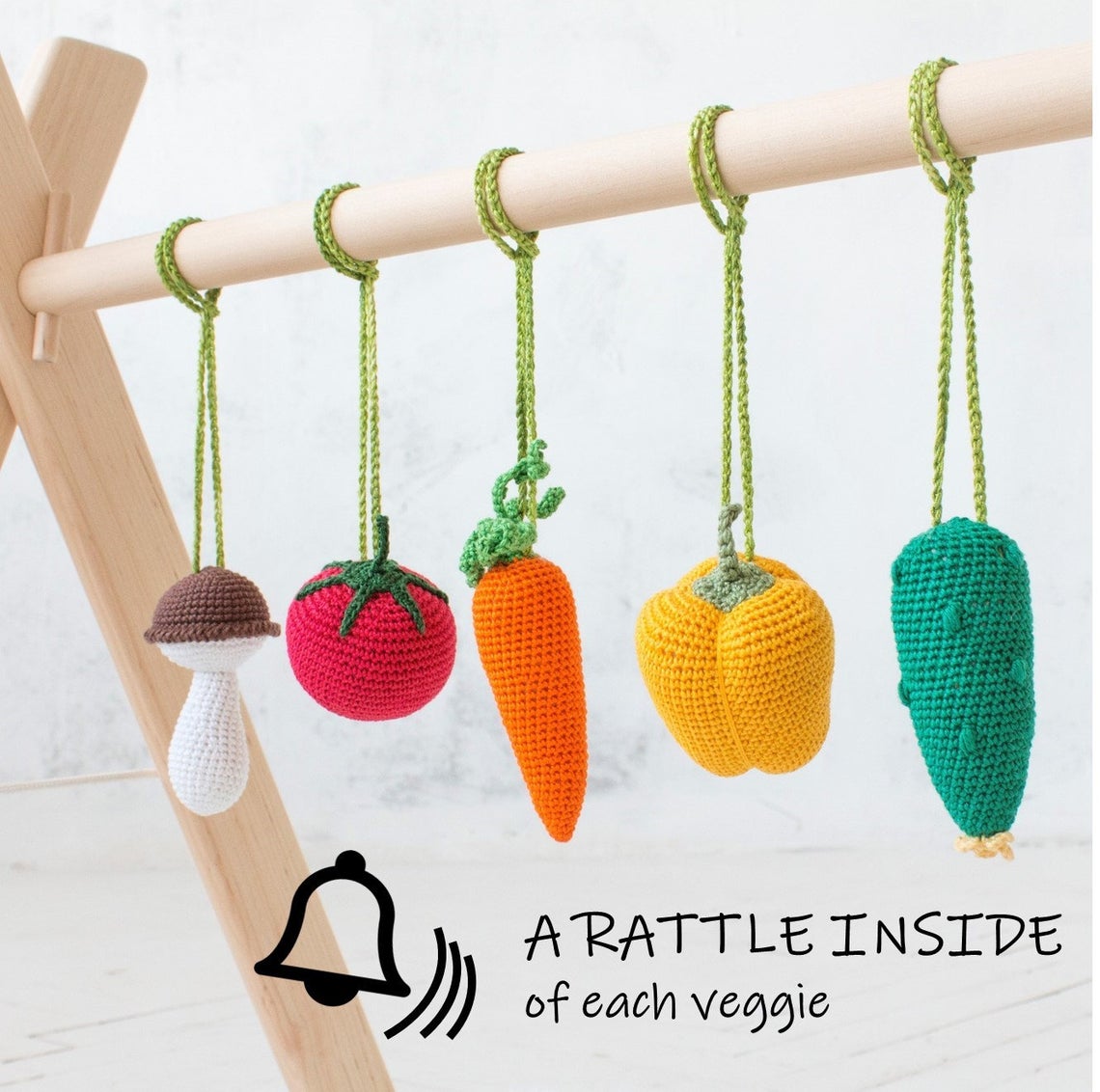 Vegetables Baby Gym toys